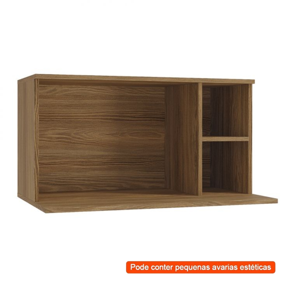[OUTLET] Nicho para Microondas Botanic Nogueira