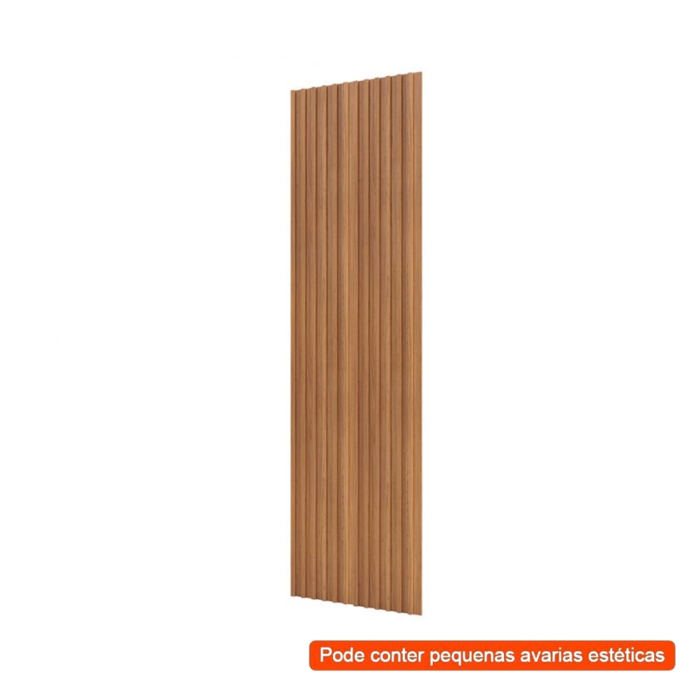 [OUTLET] Painel Ripado Decorativo Paris 250x90 Freijó