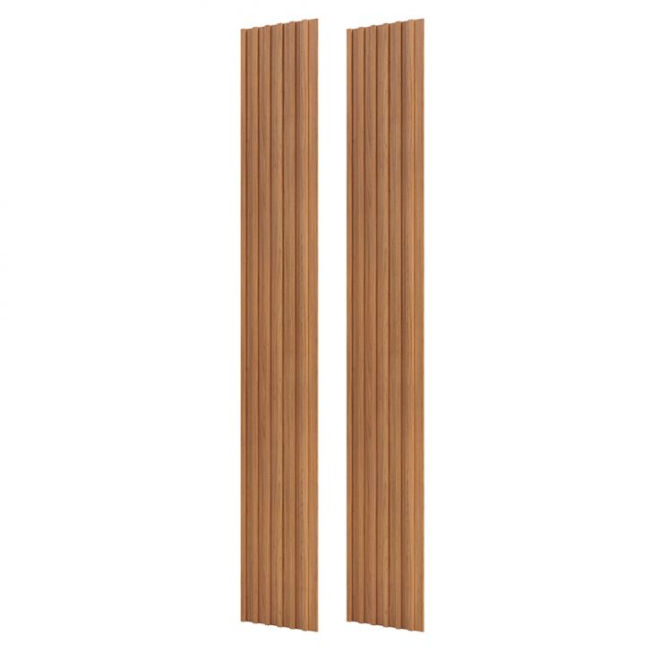[OUTLET] Painel Ripado Decorativo Paris 250x90 Freijó