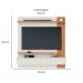 [OUTLET] Painel de TV até 65 Polegadas Juriti Off White e Freijó