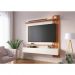 [OUTLET] Painel de TV até 65 Polegadas Juriti Off White e Freijó