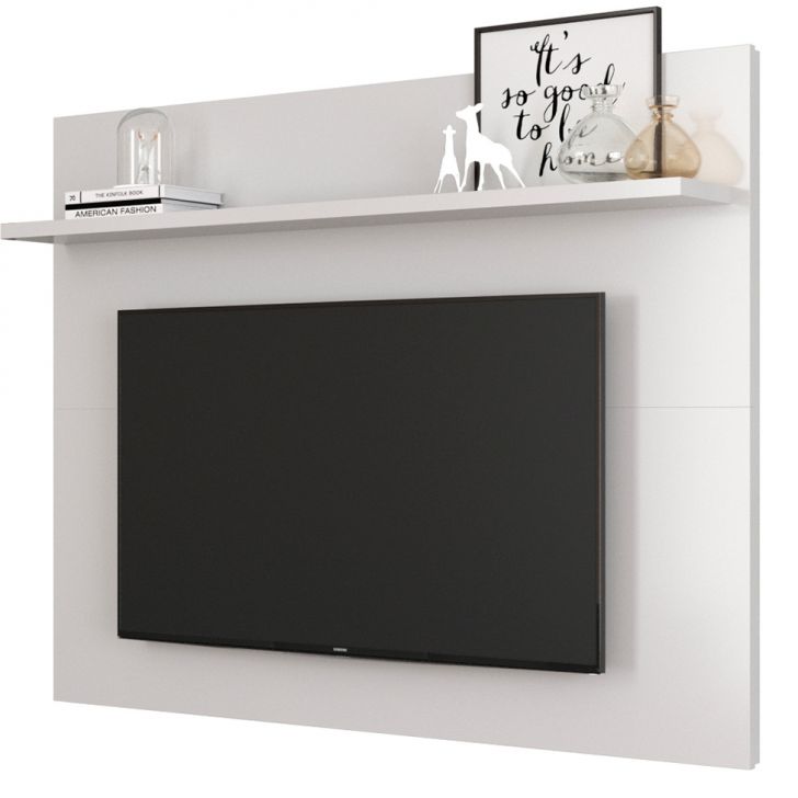[OUTLET] Painel para TV até 55 Polegadas Topazio Branco