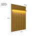 [OUTLET] Painel para TV até 70 polegadas Alanis com LED Cedro