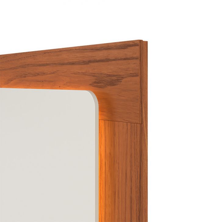 [OUTLET] Painel para TV até 75 Polegadas Oslo Canela e Off White 217 cm