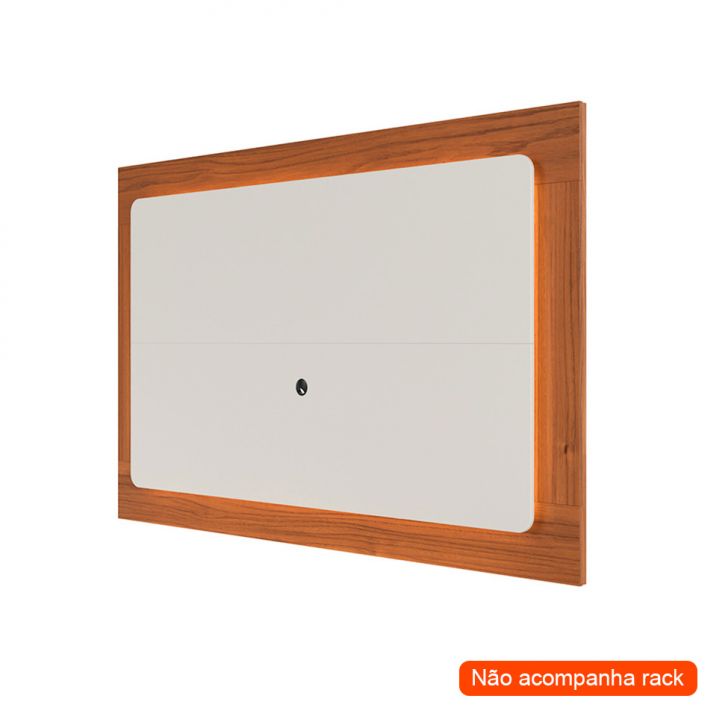[OUTLET] Painel para TV até 75 Polegadas Oslo Canela e Off White 217 cm
