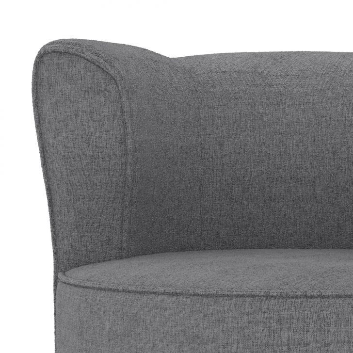 [OUTLET] Poltrona Savana Linho Chumbo