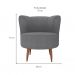 [OUTLET] Poltrona Savana Linho Chumbo