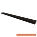 [OUTLET] Prateleira Ardo Preta 120 cm