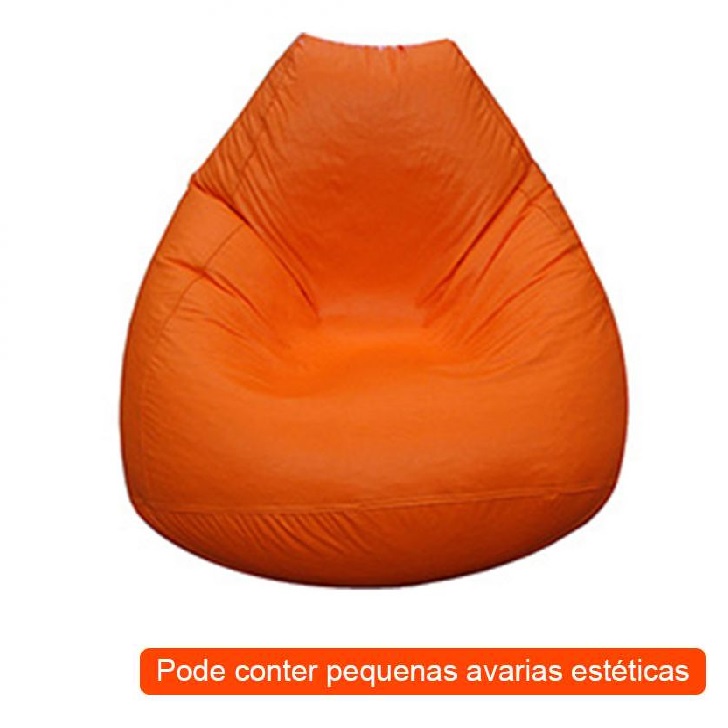 [OUTLET] Puff Fofão Laranja