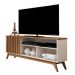 [OUTLET] Rack Malbec 1 PT Off White e Freijó 136 cm