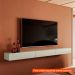 [OUTLET] Rack Suspenso para TV até 70 Polegadas Pamplona 1 PT 2 GV Off White