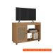 [OUTLET] Rack para TV até 42 Polegadas Sampa 1 PT Carvalho