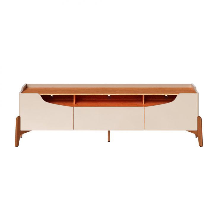 [OUTLET] Rack para TV até 60 Polegadas Studio 2 PT 1 GV Off White e Nature 184 cm
