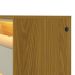 [OUTLET] Rack para TV até 65 Polegadas Andorra com LED 2 GV Cedro e Off White