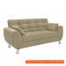[OUTLET] Sofá 2 Lugares Larissa I Suede Bege
