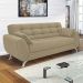 [OUTLET] Sofá 3 Lugares Larissa II Suede Bege