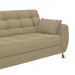 [OUTLET] Sofá 3 Lugares Larissa II Suede Bege