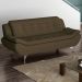 [OUTLET] Sofá 3 Lugares New Passion Suede Café
