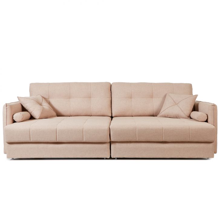 [OUTLET] Sofá 3 Lugares Retrátil e Reclinável Prime Linho Creme 230 cm