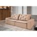 [OUTLET] Sofá 4 Lugares Retrátil e Reclinável Barcelona Suede Bege