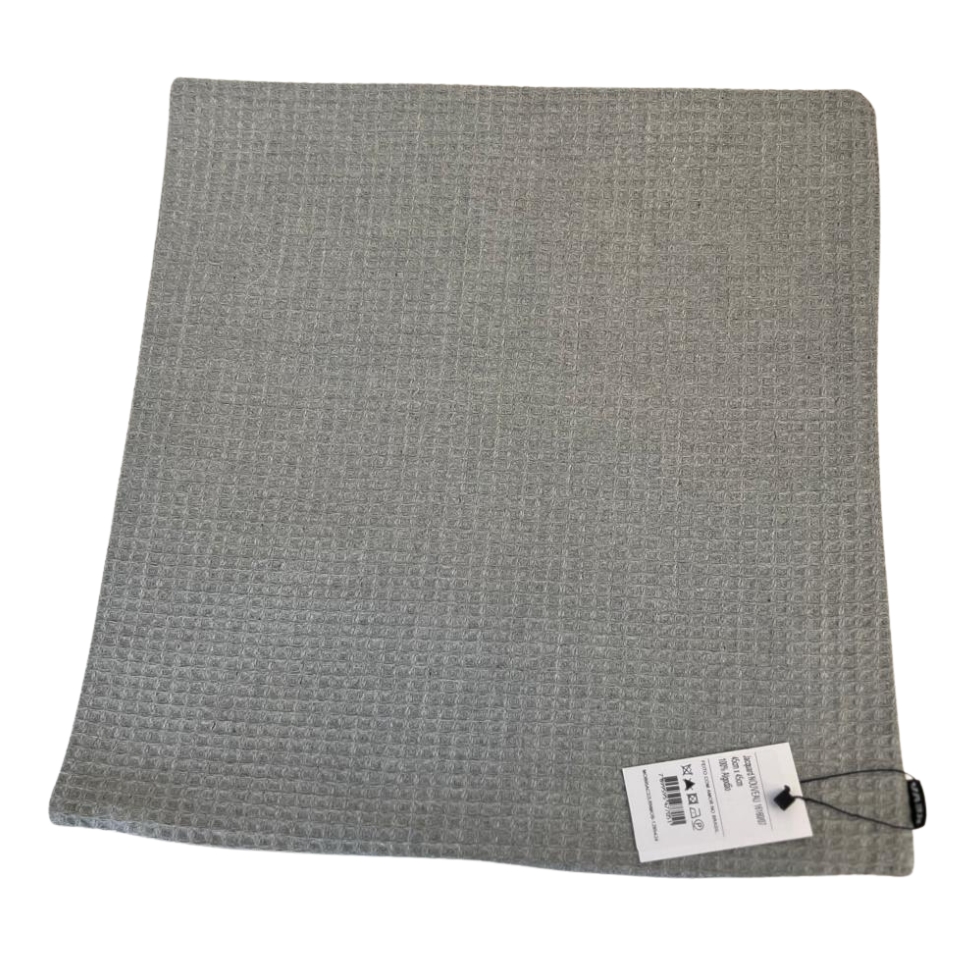 Almofada Jacquard Nouveau Waffle 45x45 Cinza