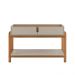 Aparador Lizz 2 GV Off White e Cedro