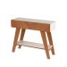 Aparador Malibu 2 Portas Cinamomo e Off White