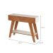 Aparador Malibu 2 Portas Cinamomo e Off White