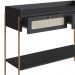 Aparador Oslo 2 GV Preto e Dourado