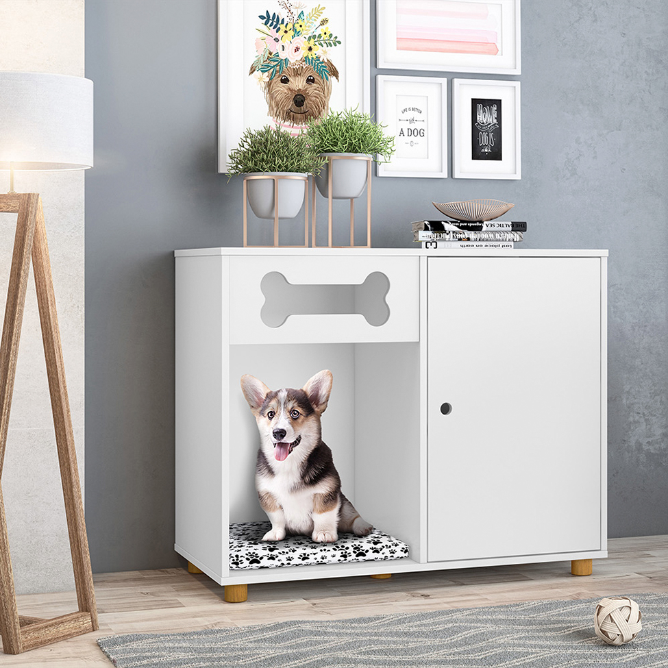 Aparador Pet Dog Branco