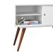 Aparador Retrô Hanau Branco 90 cm