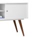 Aparador Retrô Hanau Branco 90 cm