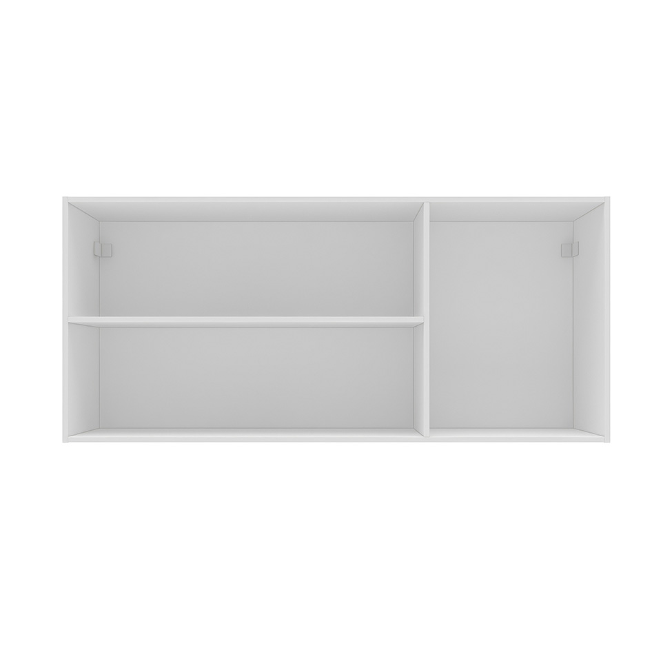 Armário Aéreo Amor Perfeito 3 Portas Branco