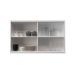 Armário Aéreo Évora 2 Portas Branco Ártico 120 cm
