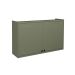 Armário Aéreo Évora 2 Portas Verde Hill 120 cm
