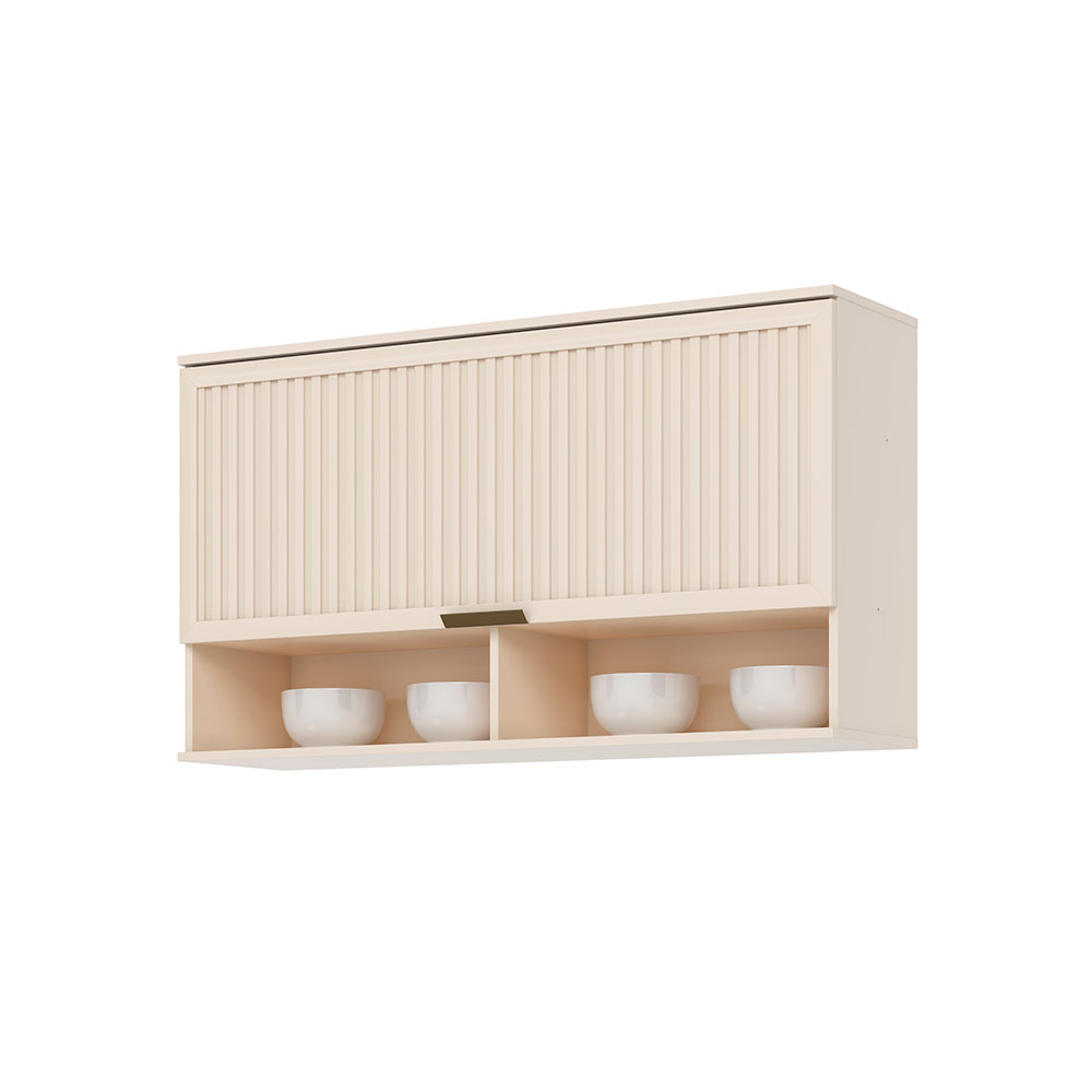 Armário Aéreo Connect 1 Porta Off White