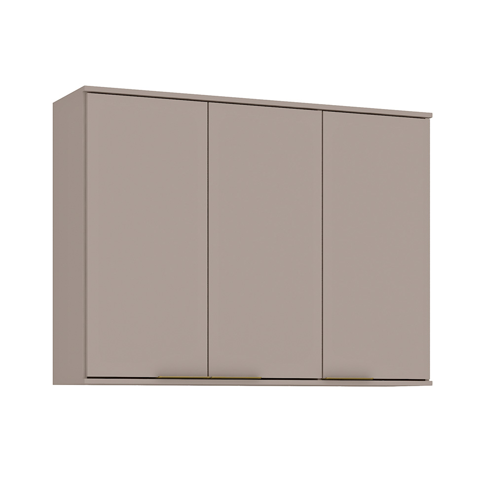 Armário Aéreo Deseo 3 Portas Fendi 120 cm