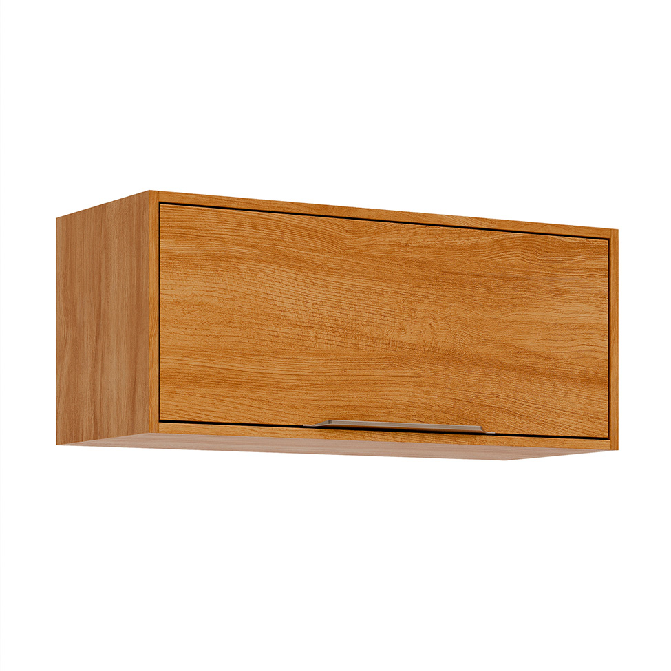 Armário Aéreo Domus 100% MDF 1 Porta Cinamomo