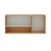 Armário Aéreo Essência 100% MDF 3 Portas Freijó e Off White
