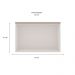 Armário Aéreo Iluminata 1 Porta Branco e Fendi 70 cm