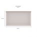 Armário Aéreo Iluminata 1 Porta Branco e Fendi 80 cm