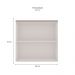 Armário Aéreo Iluminata 2 Portas Branco e Fendi