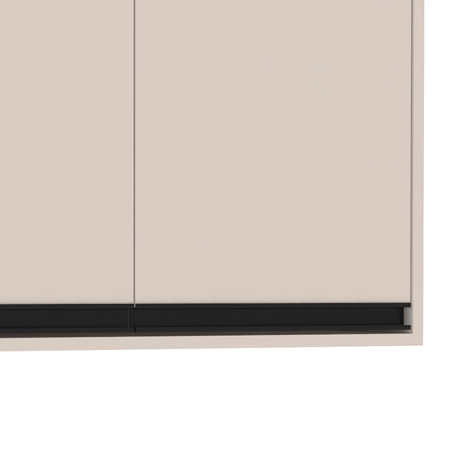 Armário Aéreo Koya 2 Portas Creme