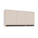 Armário Aéreo Koya 3 Portas Creme