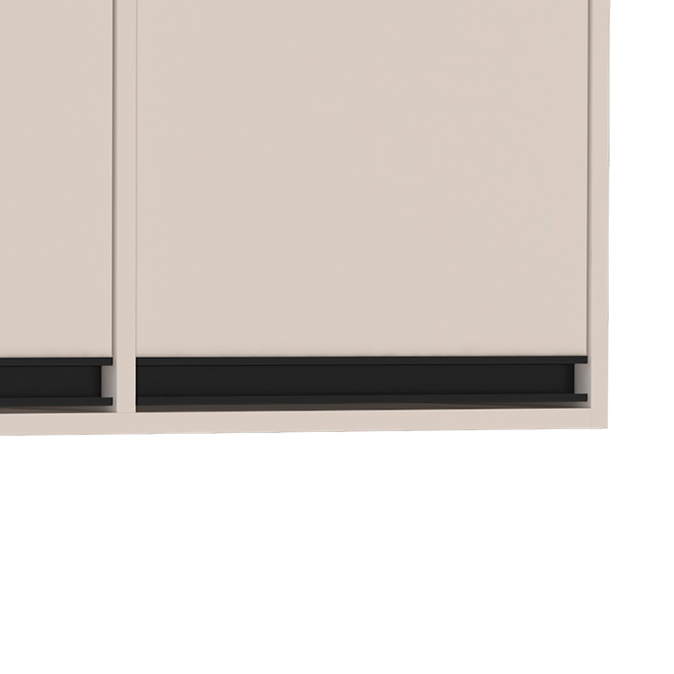 Armário Aéreo Koya 3 Portas Creme