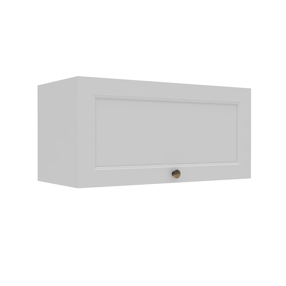 Armário Aéreo Lavanda 1 Porta Branco