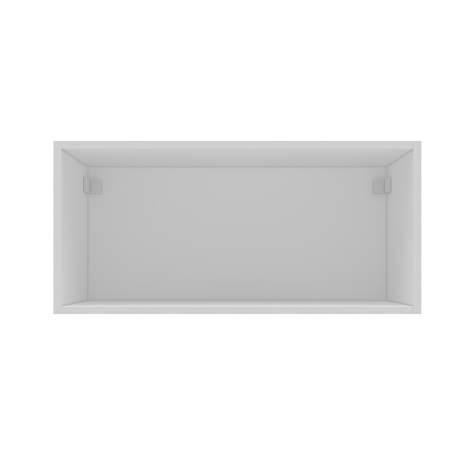 Armário Aéreo Lavanda 1 Porta Branco