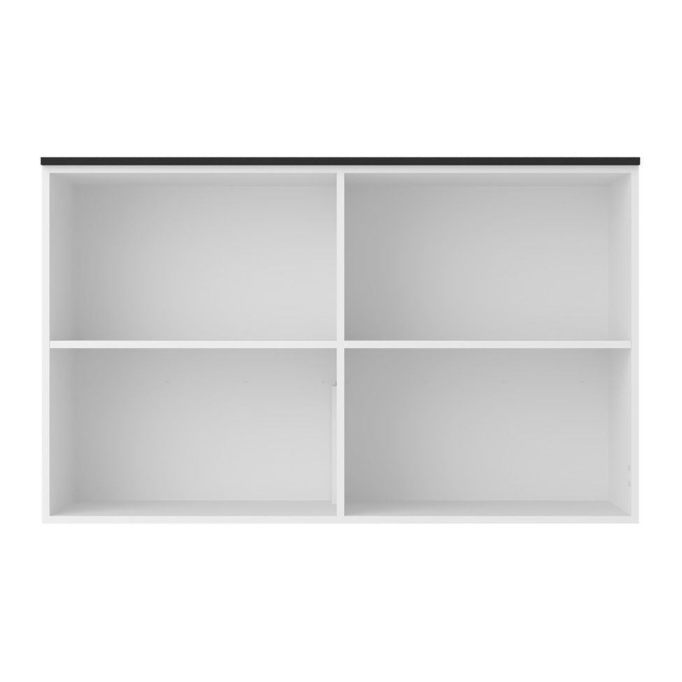 Armário Aéreo Manhattan 2 Portas Branco Ártico 120 cm