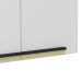 Armário Aéreo Manhattan 2 Portas Branco Ártico 80 cm