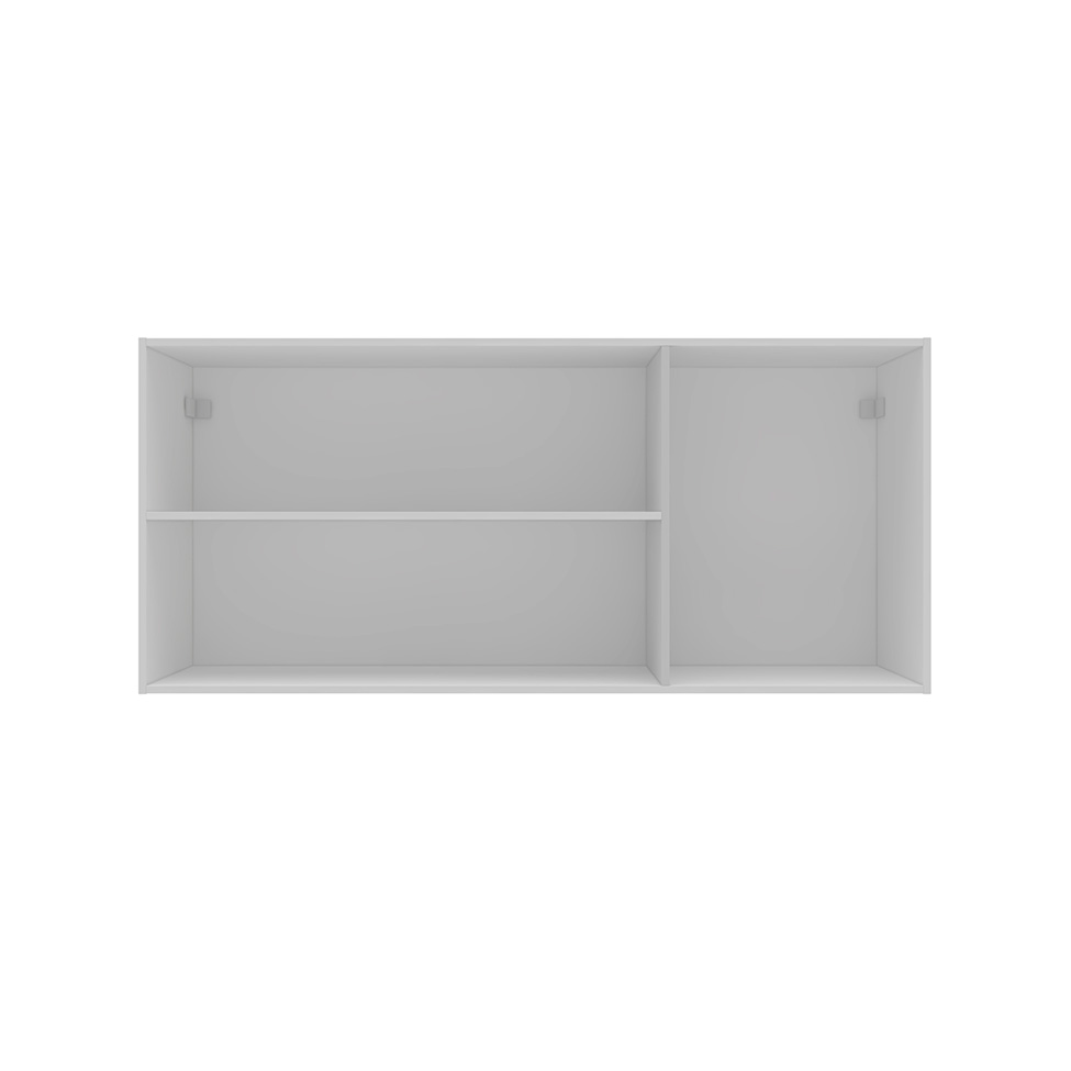Armário Aéreo Margarida 3 Portas Branco